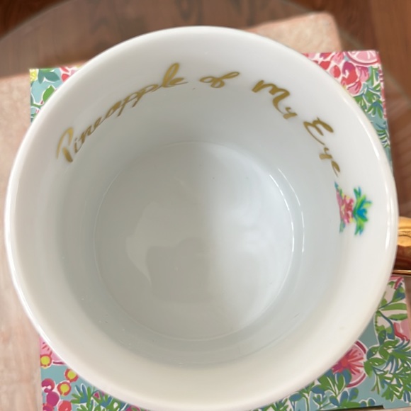 Lilly Pulitzer Seasalt Blue “Fruity Flamingo”Mug  - New - Picture 7 of 10